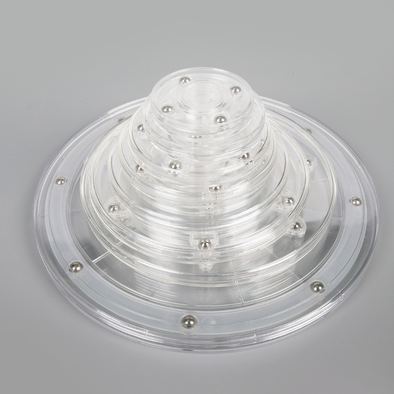 Turntable Acrylic 360 Rotating - đánh giá và giá Furniture Hardware Display