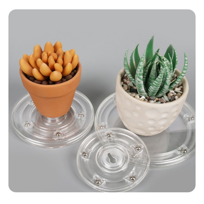Turntable Acrylic 360 Rotating - đánh giá và giá Furniture Hardware Display