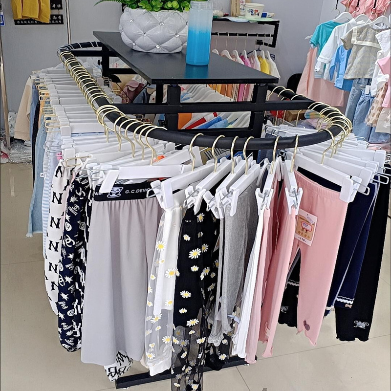Iron Clothing Store Oval Shelf - đánh giá và giá Furniture Hardware Store