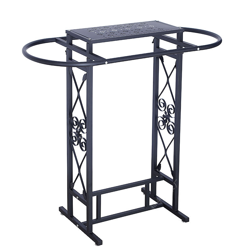 Iron Clothing Store Oval Shelf - đánh giá và giá Furniture Hardware Store