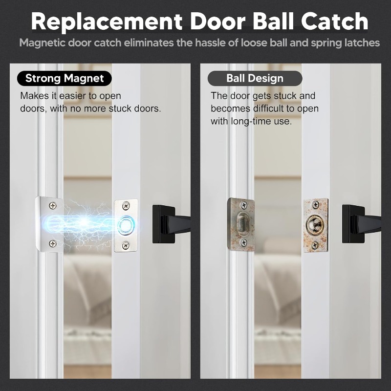 2PCS Invisible Magnetic Door C - đánh giá và giá Magnetic Catch Door