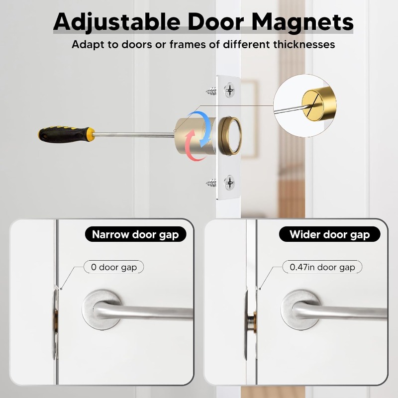 2PCS Invisible Magnetic Door C - đánh giá và giá Magnetic Catch Door