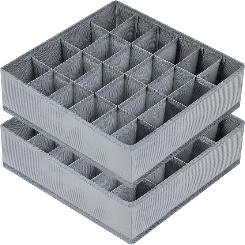 24 Grid Foldable Storage Organ - đánh giá và giá Drawer Organizer Peg