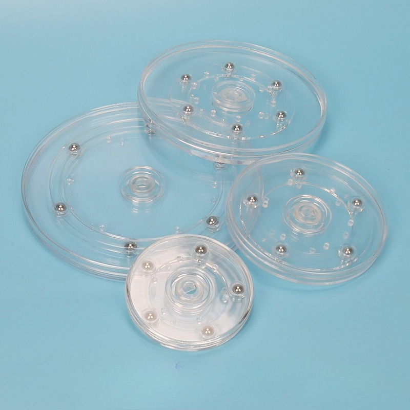 Turntable Acrylic 360 Rotating - đánh giá và giá Furniture Hardware Display