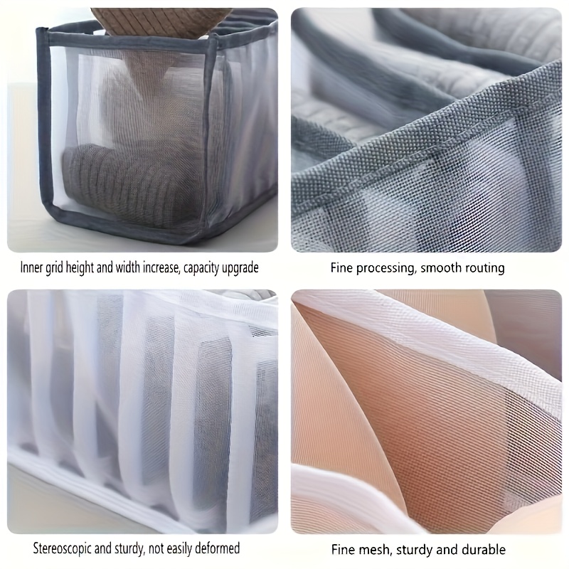 7 Grids Underwear Drawer Organ - đánh giá và giá Drawer Organizer Peg