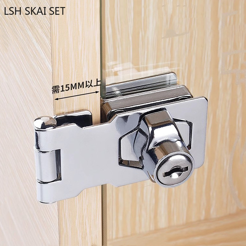 No-punch Glass Door Lock Store - đánh giá và giá Furniture Hardware Store