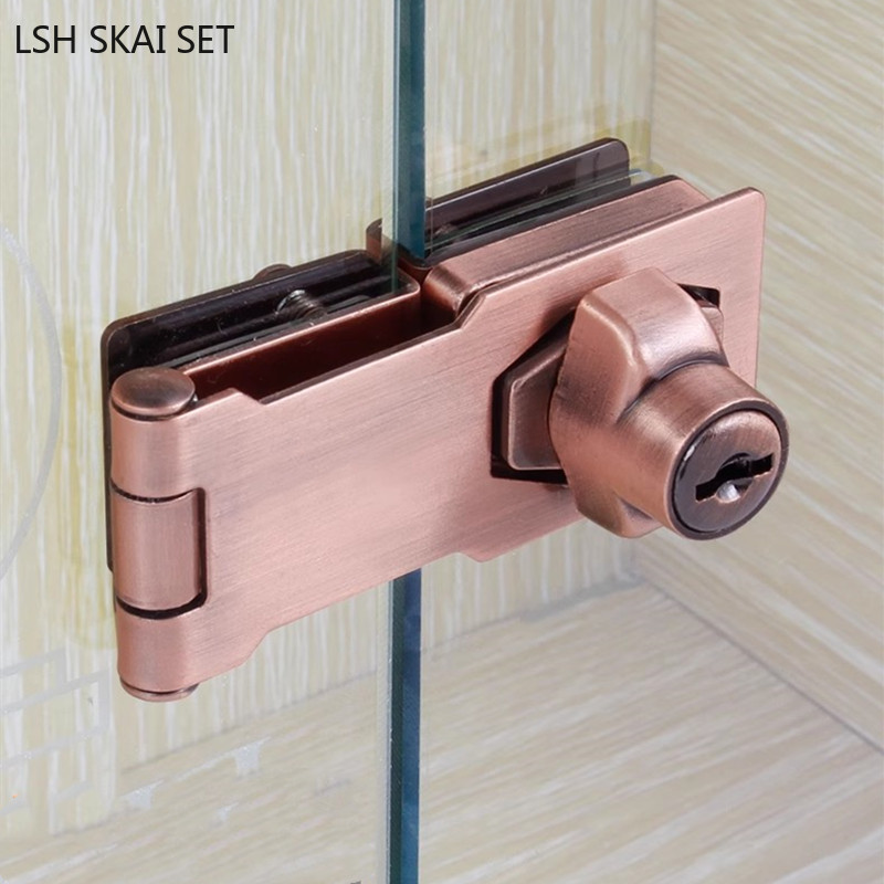 No-punch Glass Door Lock Store - đánh giá và giá Furniture Hardware Store