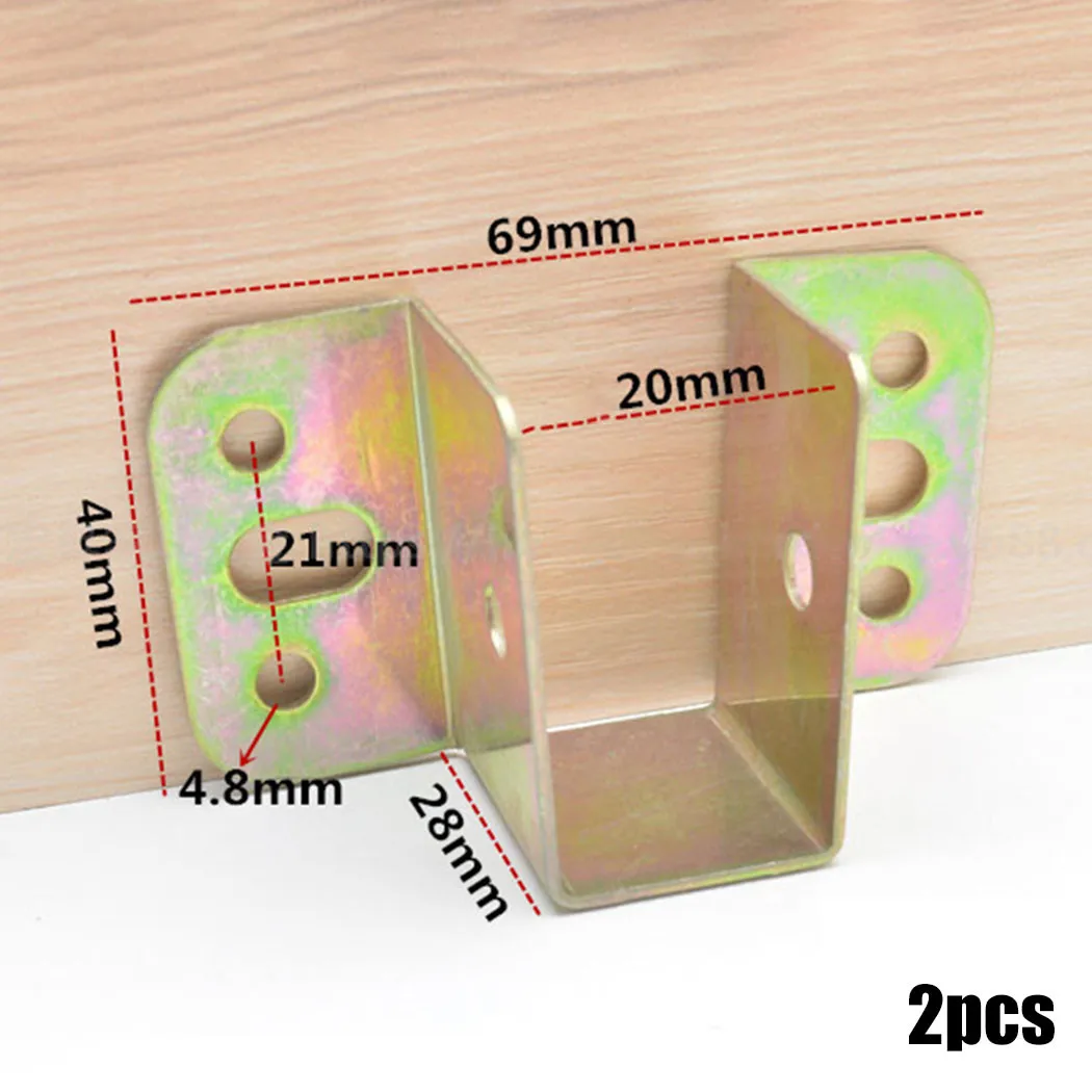 2pcs U Shaped Metal Bed Bracke - đánh giá và giá Furniture Joinery Hardware