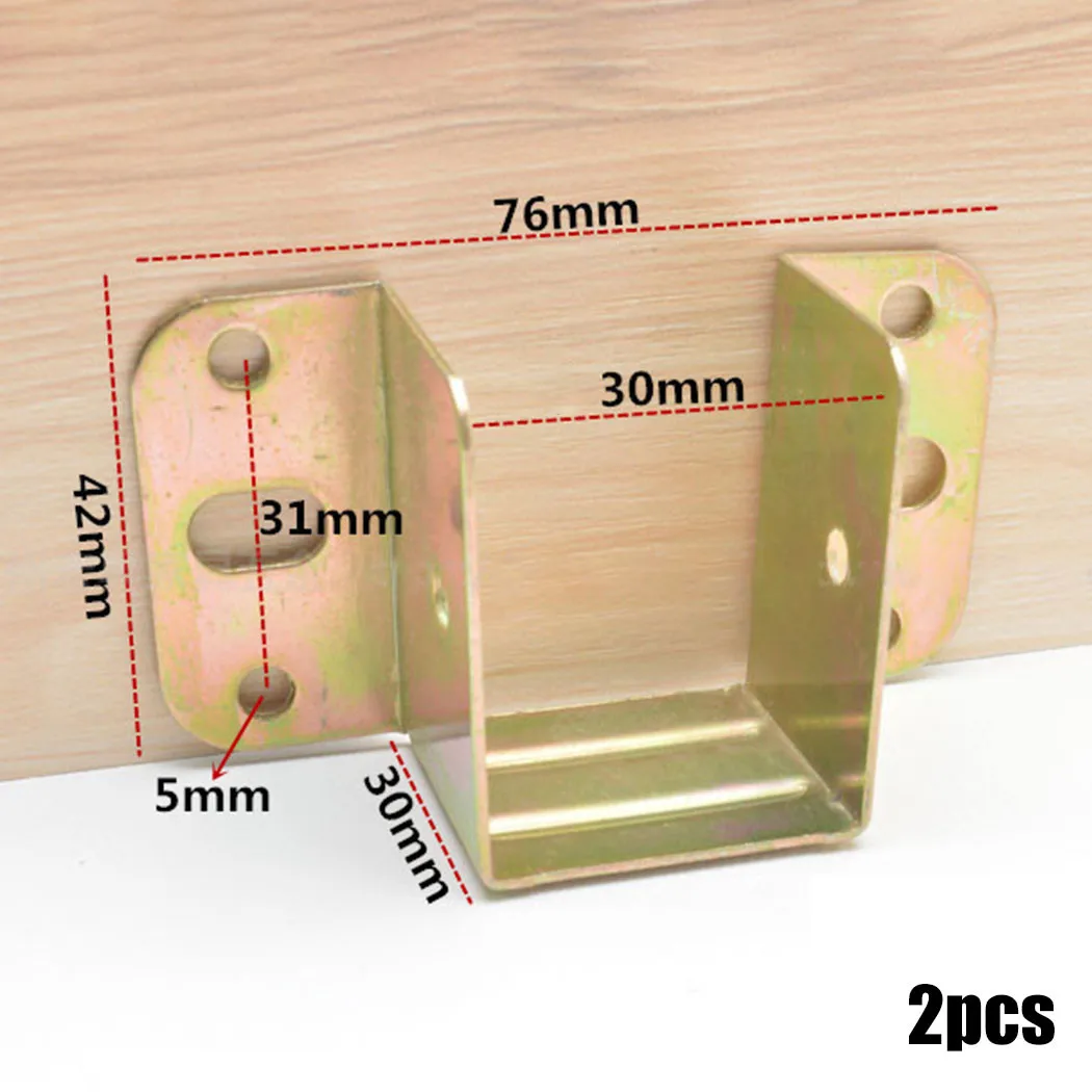 2pcs U Shaped Metal Bed Bracke - đánh giá và giá Furniture Joinery Hardware