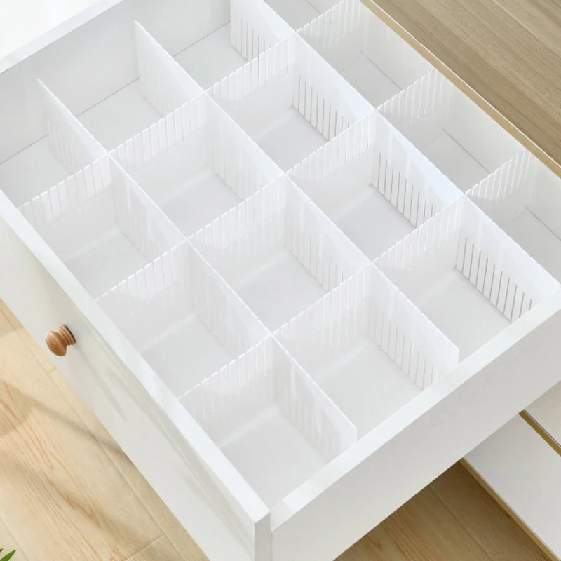 4/8/12PCS Adjustable Drawer Di - đánh giá và giá Drawer Organizer Peg