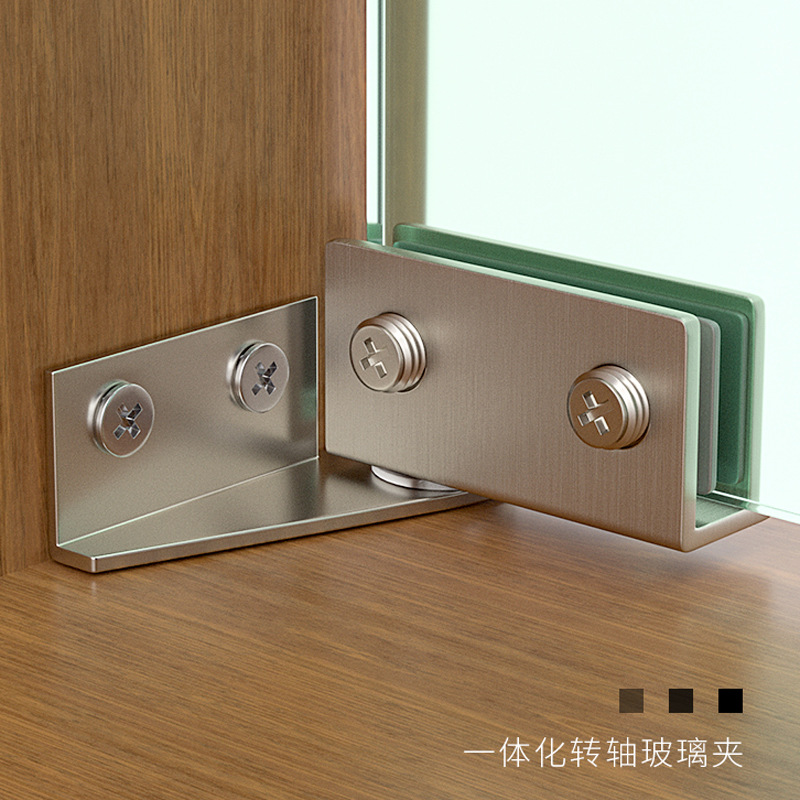 Non-perforated Glass Door Hing - đánh giá và giá Furniture Hardware Display