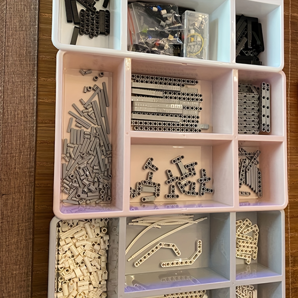 2PCS Divided Storage Box, Mult - đánh giá và giá Drawer Organizer Peg