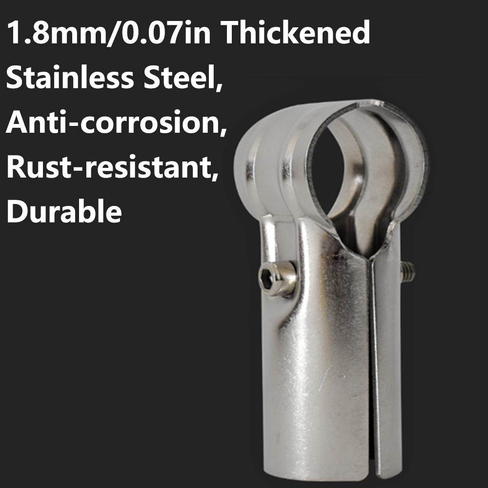 2Pcs Round Pipe Joint Stainles - đánh giá và giá Furniture Hardware Display