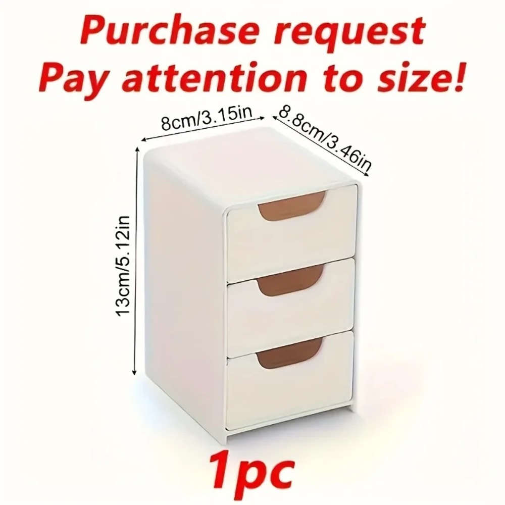 Chic 3-Tier Desk Organizer wit - đánh giá và giá Drawer Organizer Peg
