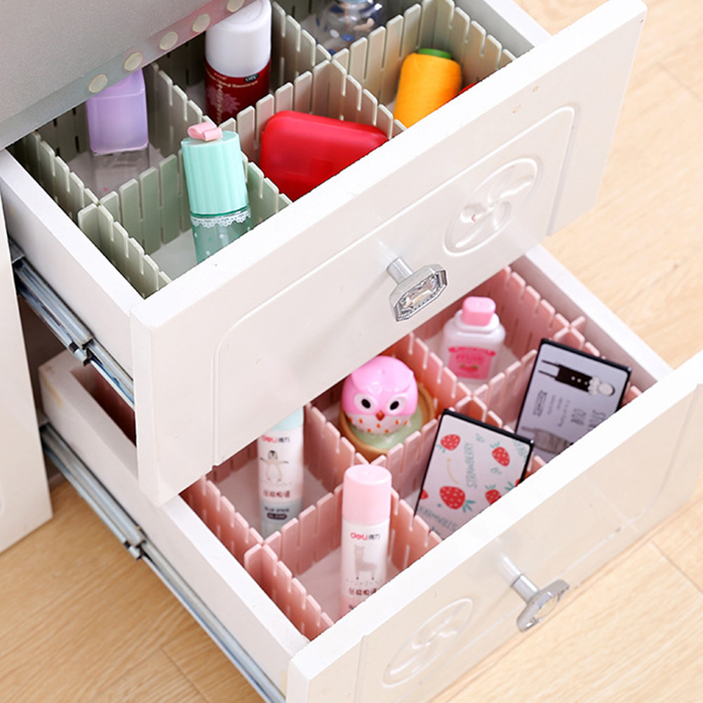 8Pcs Adjustable Drawer Organiz - đánh giá và giá Drawer Organizer Peg