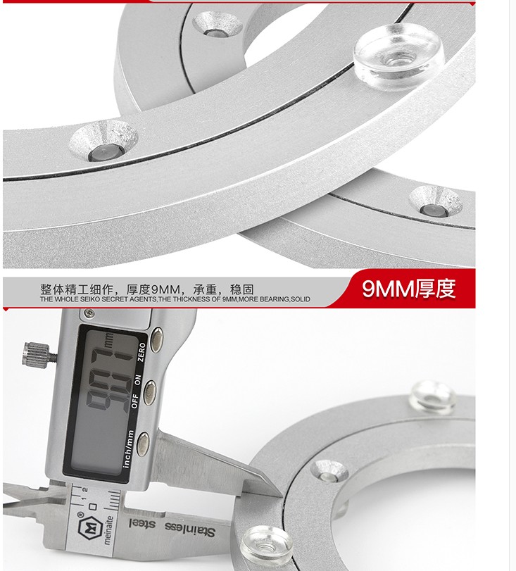 Hợp kim nhôm bàn xoay Màn Hình - đánh giá và giá Furniture Hardware Display
