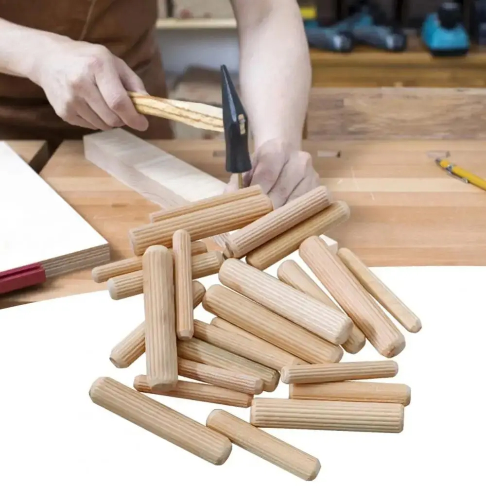 Wooden Dowel Pins 6/8mm Fluted - đánh giá và giá Furniture Joinery Hardware